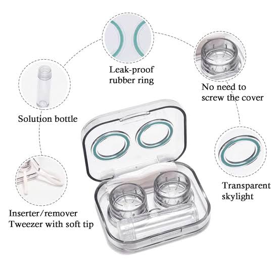 Transparent Travel Kit (1 pcs)